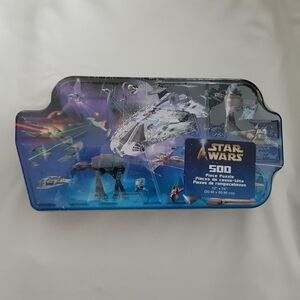 Star Wars 500 piece puzzles unopened in collector tin